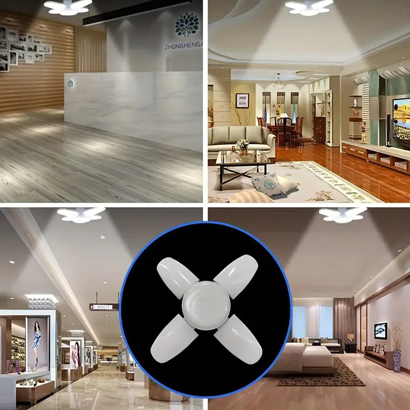 Luminex 360™ – Bombillo LED con Diseño de Abanico Súper Brillante