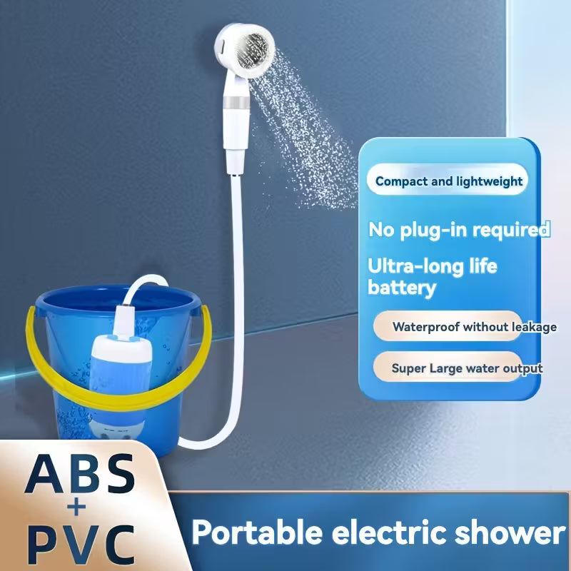 🌊 Ducha Portátil AquaGo™ Recargable