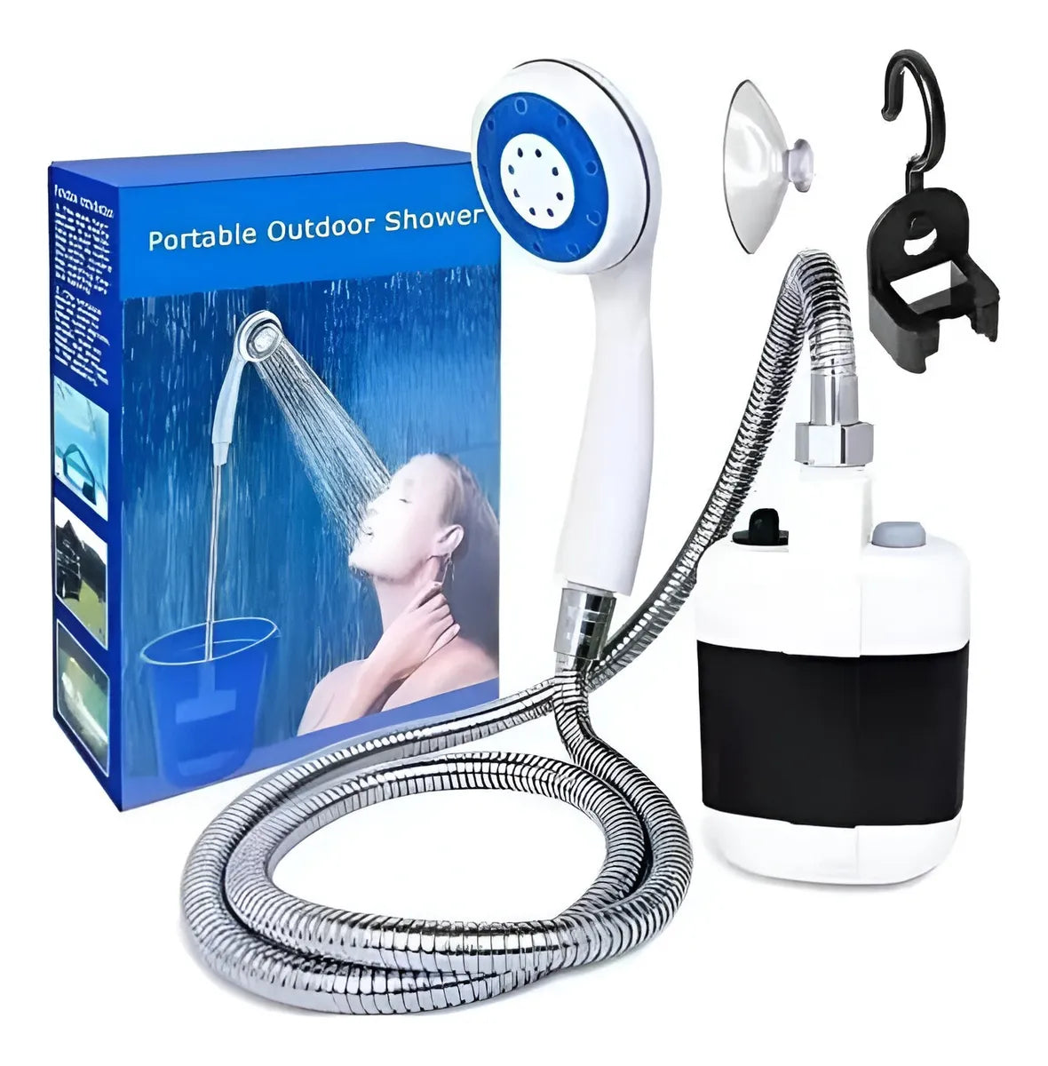 🌊 Ducha Portátil AquaGo™ Recargable