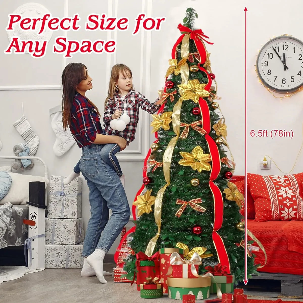 🎄 Árbol de Navidad con Luces LED