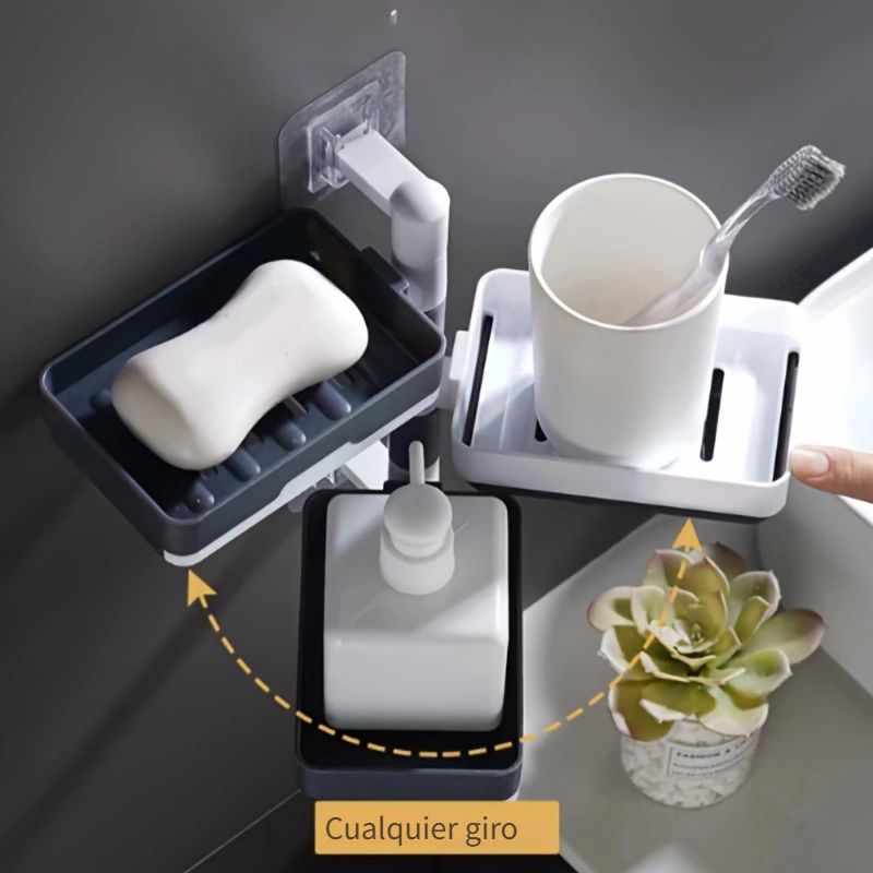 Organik Home™ Pack x3 Jaboneras Premium – Más Duración, Menos Desorden