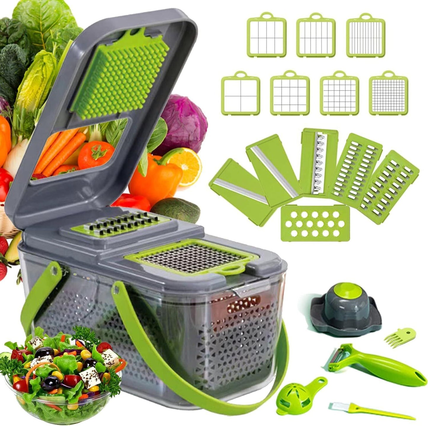 Picadora de Verduras 22 Piezas