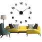 🕒 Horaria | Reloj de Pared Decorativo 3D de Gran Tamaño – Elegancia Moderna y Precisión Silenciosa