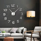 🕒 Horaria | Reloj de Pared Decorativo 3D de Gran Tamaño – Elegancia Moderna y Precisión Silenciosa
